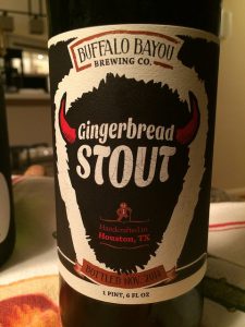 Buffalo Bayou Gingerbread Stout 2